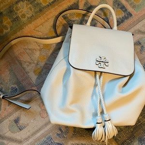 Leather Tory Burch Backpack Purse